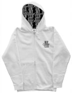 Not Today Club Premium Zip-Up Hoodie | Reverse Hood Detailing | Unisex Heavyweight