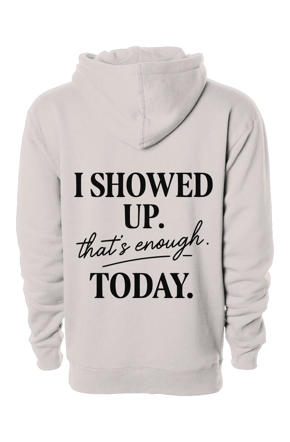 Not Today Club Embroidered Hoodie